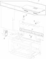 HP parts picture diagram for 40X0773