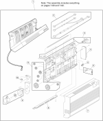 HP parts picture diagram for 40X0782