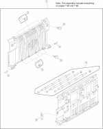 HP parts picture diagram for 40X0790
