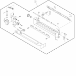 HP parts picture diagram for 40X1026