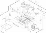 HP parts picture diagram for 40X1058