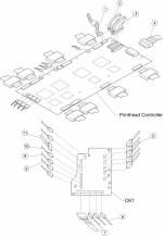 HP parts picture diagram for 40X1068