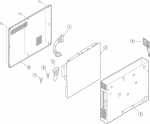 HP parts picture diagram for 40X1165