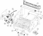 HP parts picture diagram for 40X1354