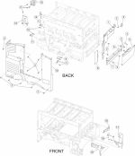 HP parts picture diagram for 40X1640