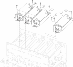HP parts picture diagram for 40X1648