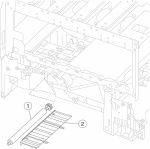 HP parts picture diagram for 40X1679
