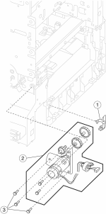 HP parts picture diagram for 40X1702