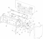HP parts picture diagram for 40X1813