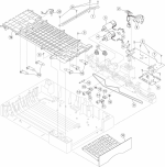 HP parts picture diagram for 40X1931