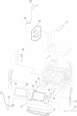 HP parts picture diagram for 40X1971