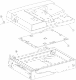 HP parts picture diagram for 40X2206