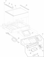 HP parts picture diagram for 40X2364