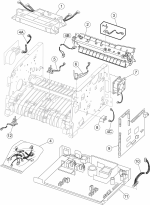 HP parts picture diagram for 40X2431