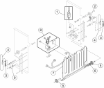 HP parts picture diagram for 40X2605