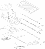 HP parts picture diagram for 40X2888