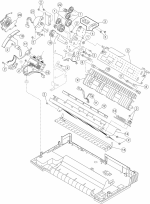 HP parts picture diagram for 40X2894