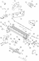 HP parts picture diagram for 40X3037