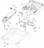 HP parts picture diagram for 40X3230