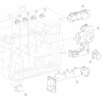HP parts picture diagram for 40X3667