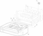 HP parts picture diagram for 40X3676