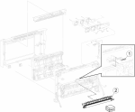 HP parts picture diagram for 40X3703