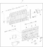 HP parts picture diagram for 40X3799