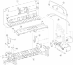 HP parts picture diagram for 40X3884
