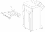 HP parts picture diagram for 40X3893