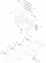 HP parts picture diagram for 40X4136