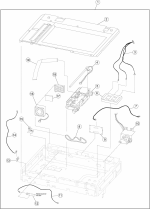 HP parts picture diagram for 40X4521