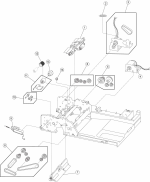 HP parts picture diagram for 40X4605
