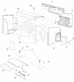 HP parts picture diagram for 40X4609