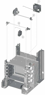 HP parts picture diagram for 40X5108