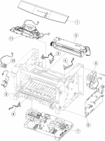 HP parts picture diagram for 40X5347