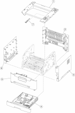 HP parts picture diagram for 40X5635