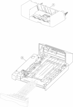 HP parts picture diagram for 40X5904