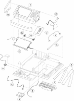 HP parts picture diagram for 40X6306