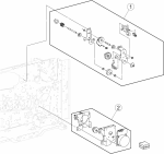 HP parts picture diagram for 40X6584