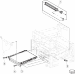 HP parts picture diagram for 40X6620