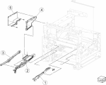 HP parts picture diagram for 40X6625