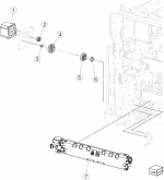 HP parts picture diagram for 40X6715
