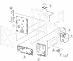 HP parts picture diagram for 40X6728
