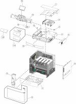 HP parts picture diagram for 40X7109