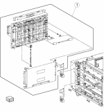 HP parts picture diagram for 40X7371