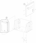 HP parts picture diagram for 40X7399