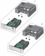 HP parts picture diagram for 40X8089