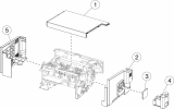 HP parts picture diagram for 40X8215