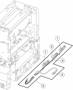HP parts picture diagram for 56P2100