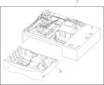 HP parts picture diagram for 56P2892